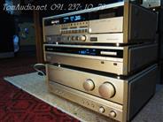 Bộ 3 Amply + Tuner + Tape Marantz  Màu Vàng chanh, Hồi gang hiếm có
